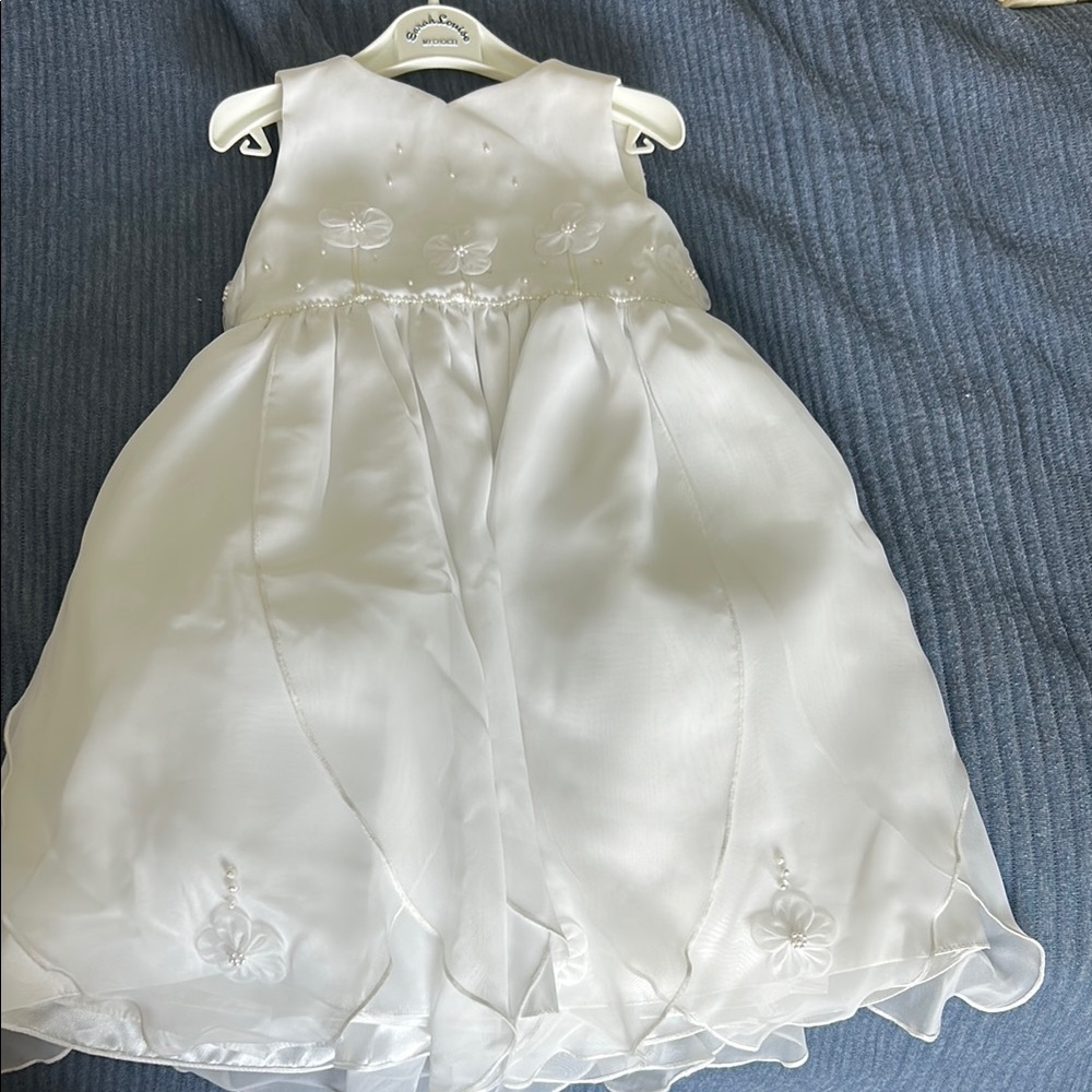 Elegant White Kids Dress-Flower Girl Dress